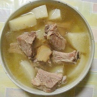 台湾風　豚カルピと大根煮スープ